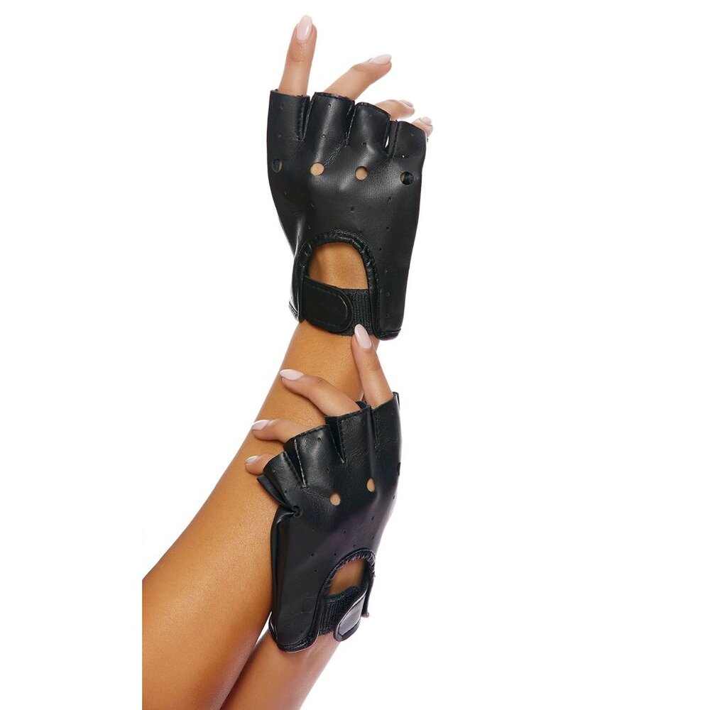 FORPLAY Fingerless Moto Gloves‎
